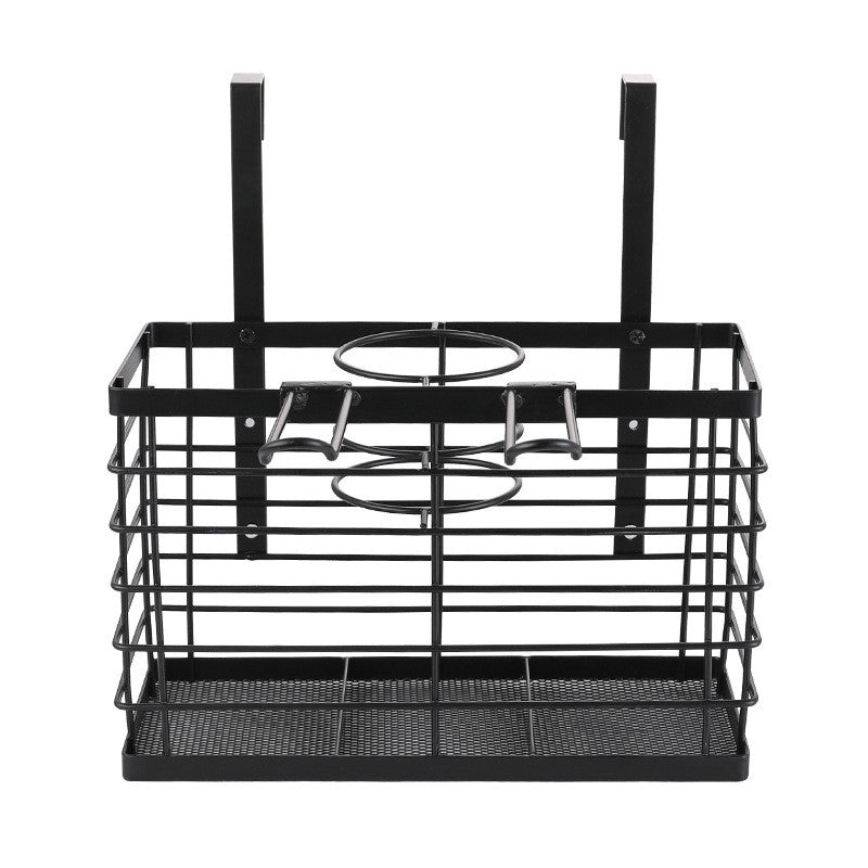 001-CFJ-002 Bathroom Metal Storage Rack Hair Dryer Holder Hanging Basket 001-CFJ-002 Bathroom Metal Storage Rack Hair Dryer Holder Hanging Basket